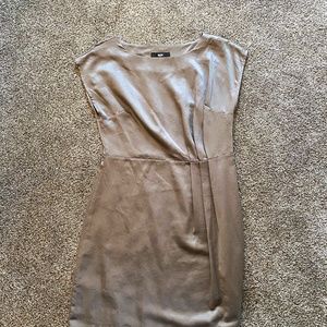 Massimo gray slip dress size 8